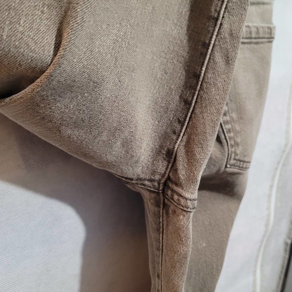 KIKIT 10 faded wash tan/brown jeans stretch slim boot - Picture 8 of 8